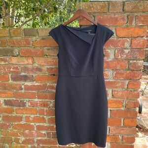 Ann Taylor Elegant Black Dress 00